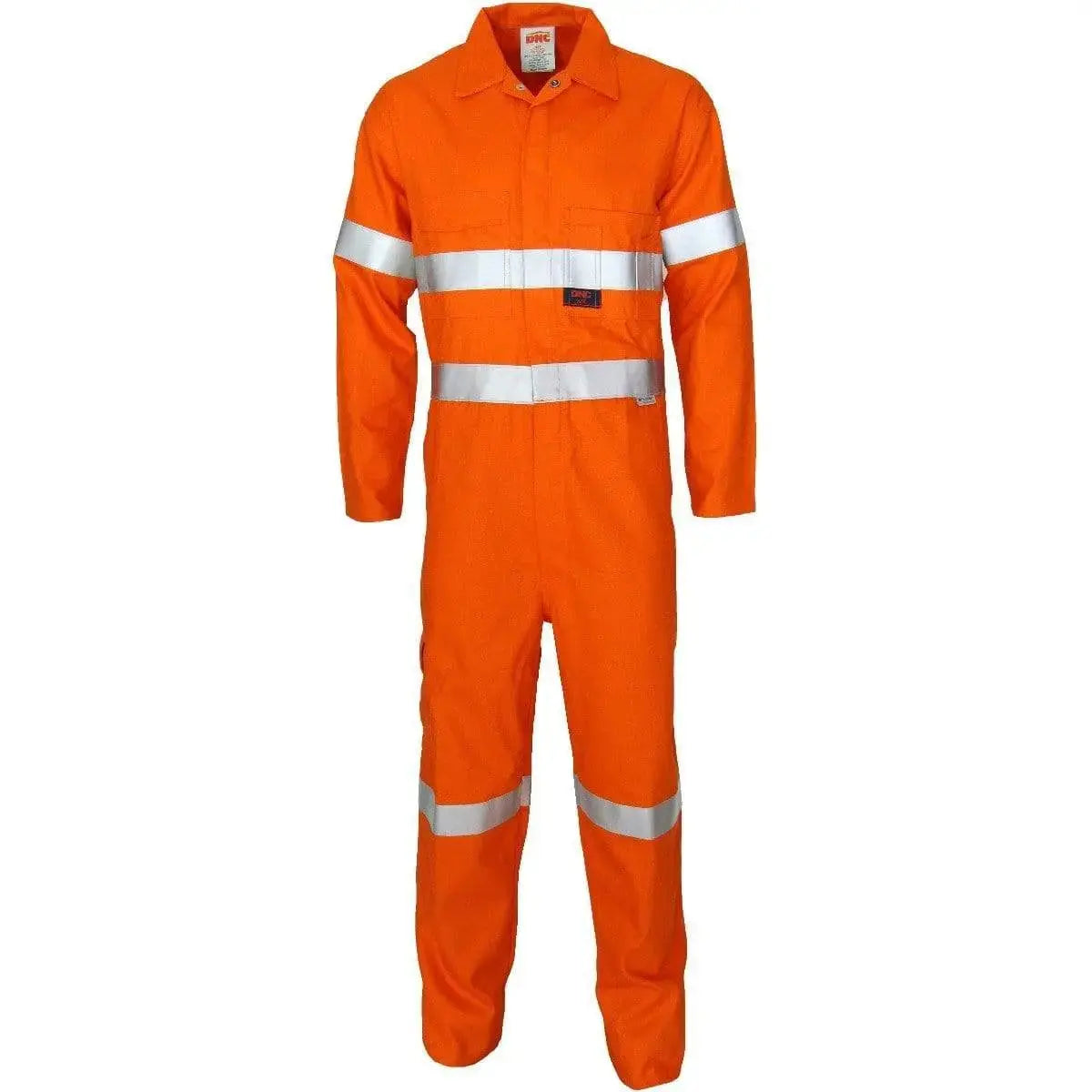 Dnc Workwear Patron Saint Flame Retardant Arc Rated Coverall With 3m Fire Retardant Tape - 3427 Metro Workwear.